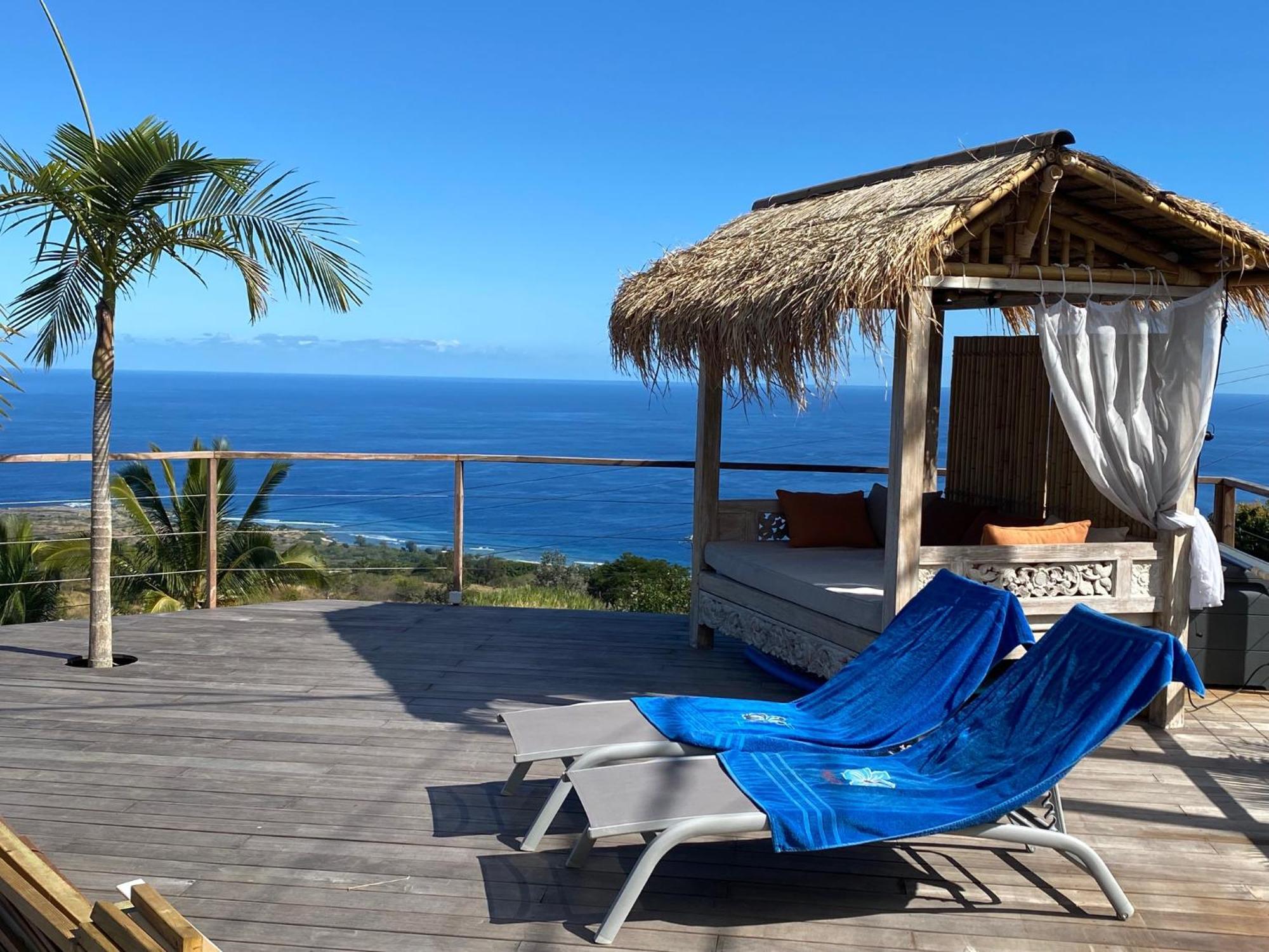 La Case Aux Oiseaux - Villa Vue Mer Exceptionnelle Сен-Лё Экстерьер фото